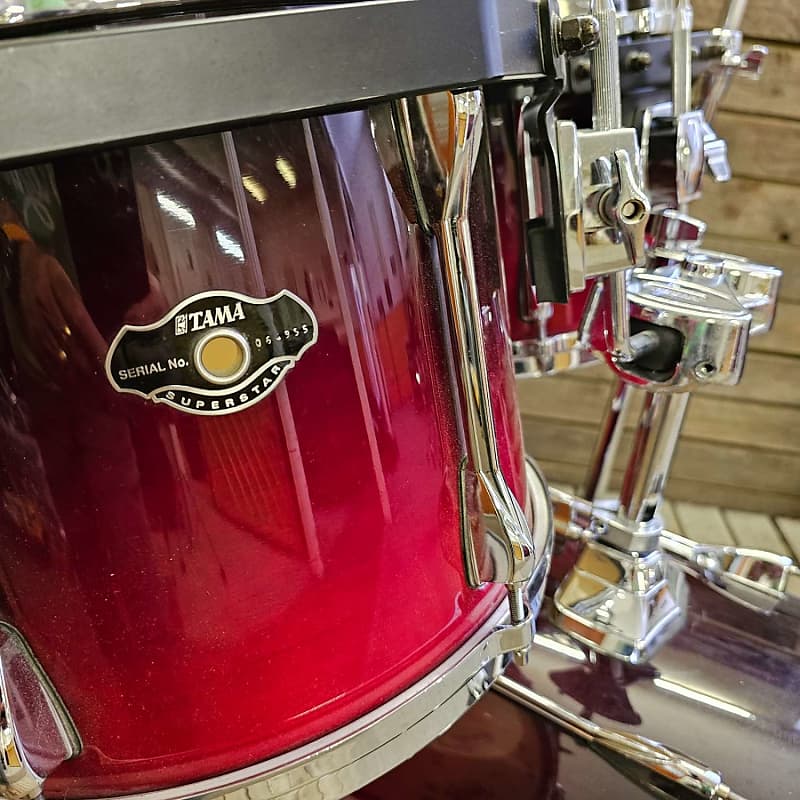 Drum Kit Tama Superstar Dark Cherry Fade USED! RKSST200824
