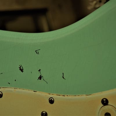 American Fender Stratocaster Relic Nitro Surf Green Custom ShopTexas Specials image 17