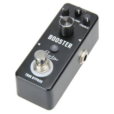 Rowin LEF-318 Booster + Rowin Tuner 2 Pedal Deal Guitar Effect Mini Pedal with True Bypass image 7