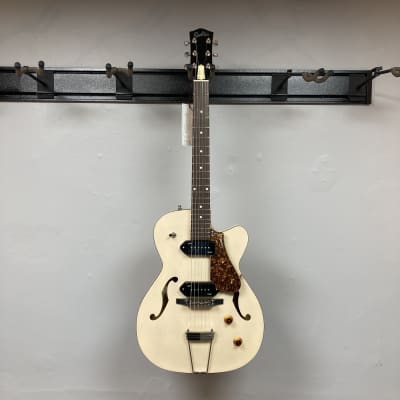 Godin 5th Ave TL Kingpin P90 Trans Cream HG SF image 2