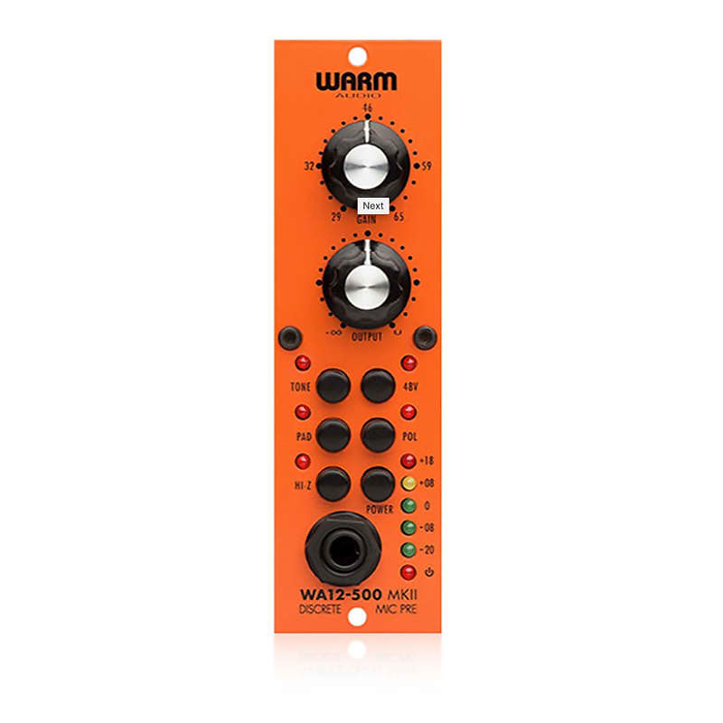 Warm Audio WA12-500 MKII Microphone Preamp image 1