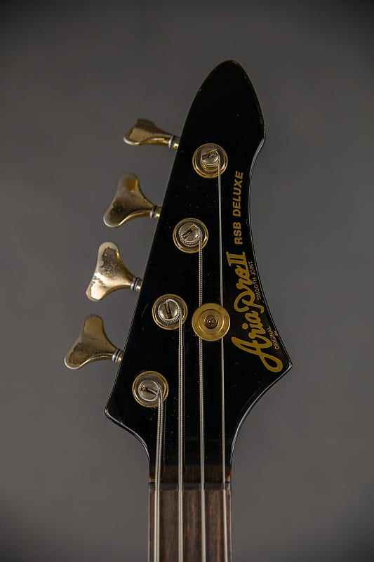 Aria Pro II RSB Deluxe 1980s - Black Gloss | Reverb