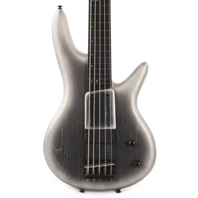 Ibanez GWB25THSWF Gary Willis Signature 5-String Electric Bass Silver Wave Burst Flat for sale