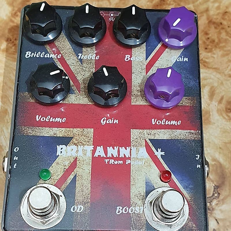 Britannia+ Handwired Menatone TBIAC by french pedalbuilder with 