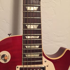 Gibson Custom Shop '60 Les Paul Flametop 2013 cherry image 11