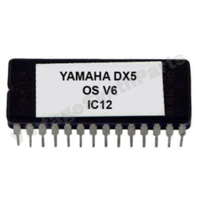 Yamaha DX-5 - Version 6 Firmware OS update Upgrade EPROM for DX5 Eprom Rom