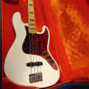 Refinished Fender Jazz Bass 1973 Olympic White