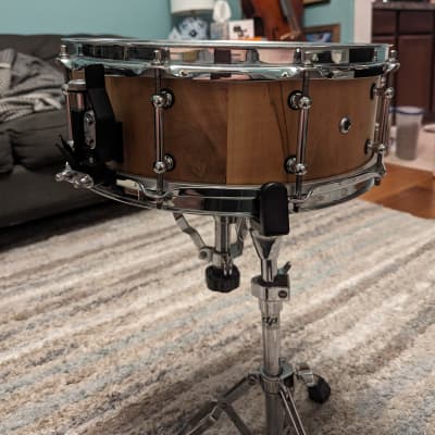 Custom Stave Snare Drum - Ambrosia Maple 2020 - Natural image 7