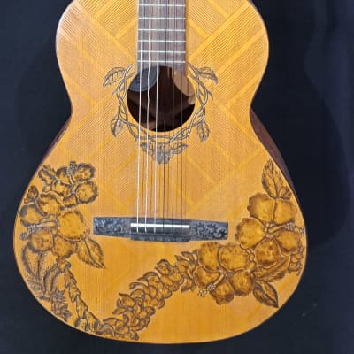 Blueberry NEW IN STOCK Handmade Classical Nylon String Guitar image 2