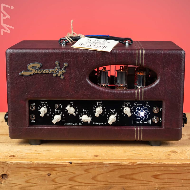 Swart Space Tone ST-45 45W Guitar Amp Head Wine Taurus image 1