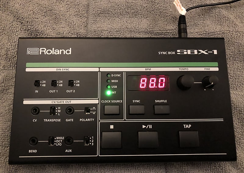 Roland SBX-1: SYNC BOX 2015 - Discontinued TR / TR-808 / TB-303 / ARIA /  USB DAW / MIDI / MIDI DIN SYNC / SYNC / EURORACK / MODULAR / Latest FW / ...