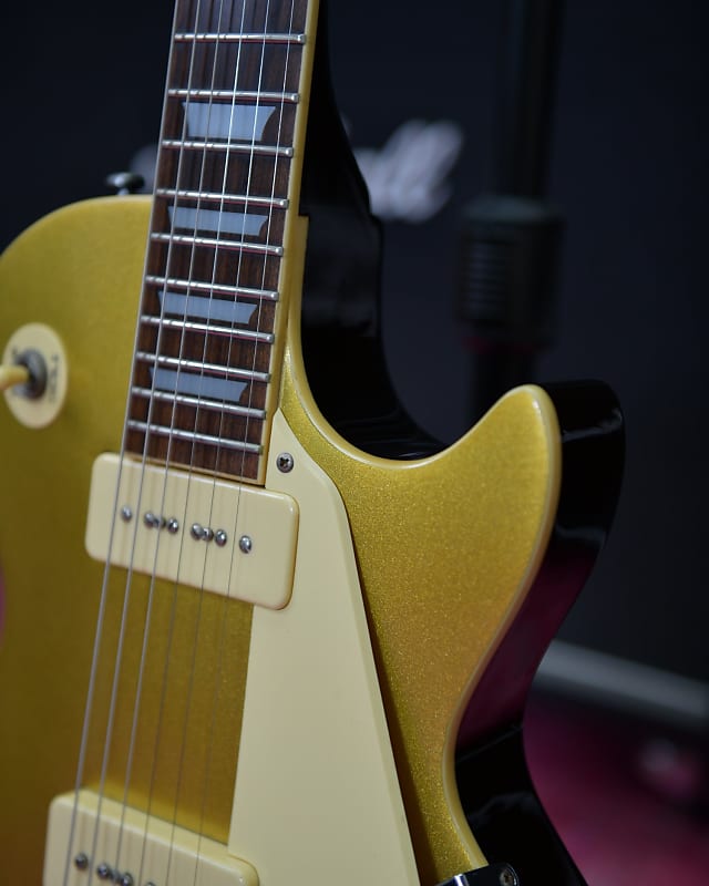 Aria Pro II Gold Top Les Paul p90s '56 Reissue, late 90's