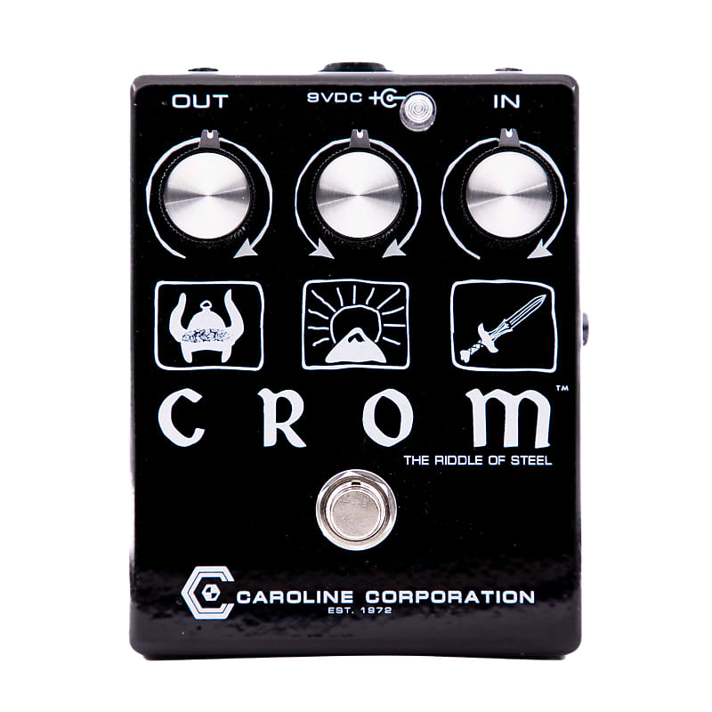 Caroline Guitar Company CROM Hi Gain Fuzz / Distortion Effects Pedal