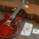 2001 Gibson USA ESDT-335 Dot Semi-Hollow Guitar Figured Trans Cherry + OHSC