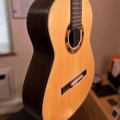 Daniel Mendes Classical Guitar 2023 - French Polish (All body) image 15