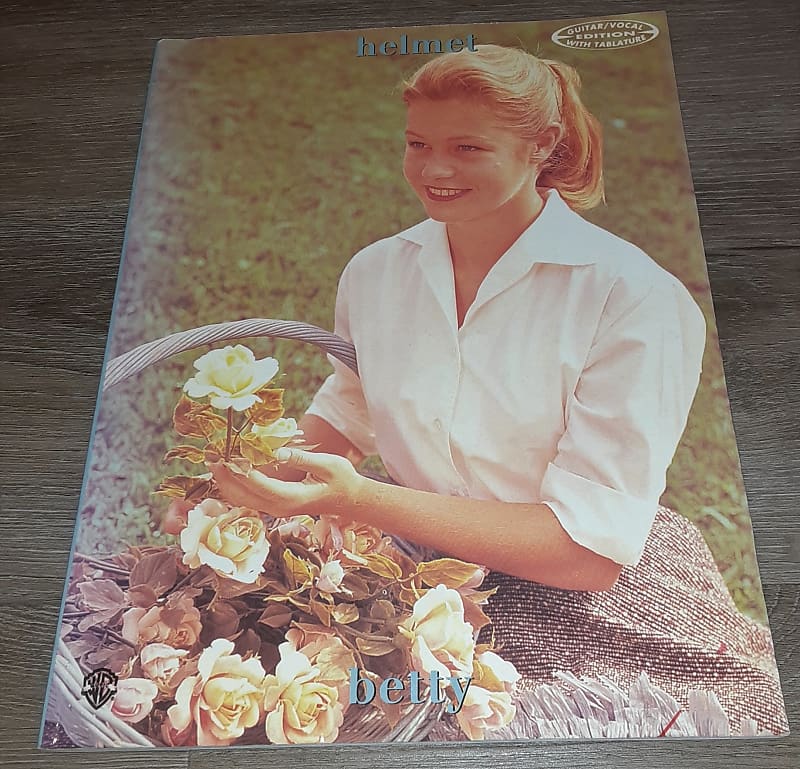 HELMET BETTY GUITAR TAB BOOK TABLATURE MUSIC SONGBOOK Reverb