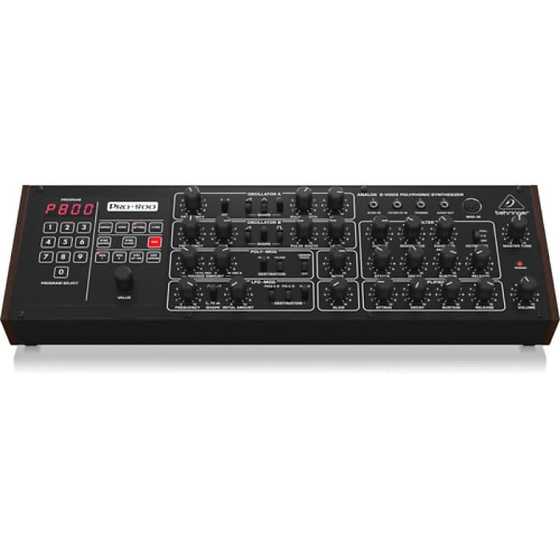 Behringer Pro-800 Desktop 8-Voice Synthesizer | Reverb