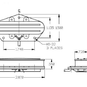 Seymour Duncan STHR-1 Hot Rails for Tele -  Lead (Bridge), black image 6