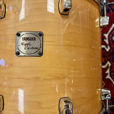 Yamaha 14” x 12” Maple Custom Tom Pre-Yess - Natural Maple image 5