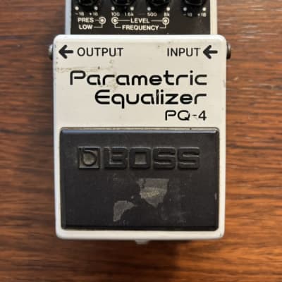 Reverb.com listing, price, conditions, and images for boss-pq-4-parametric-equalizer