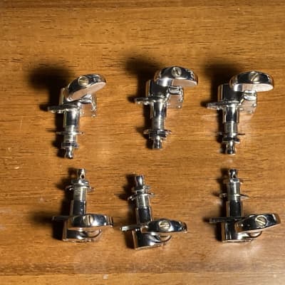 1960s Grover Futura tuning keys Chrome for Gibson Martin Pat. Pend. image 6