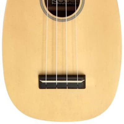 Makai MP-70A Solid Spruce Top Mahogany Back & Sides Soprano Pineapple Body Style Ukulele for sale