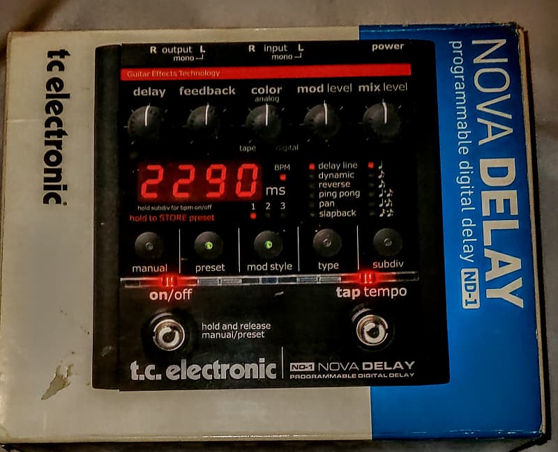 TC Electronic ND-1 Nova Delay