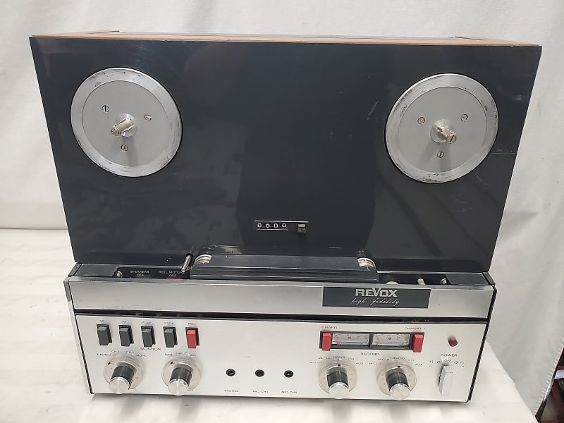 REVOX A77 3 Motor, 2 Speed, Reel to Reel Tape Recorder - Vintage, Good  Working Condition