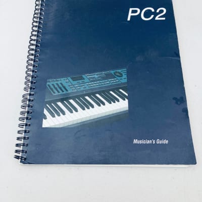 Kurzweil PC2 Original Factory Released Owner's Manual - Excellent • Free S/H