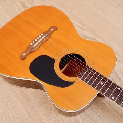 1971 Harmony Sovereign H182 Vintage Acoustic Guitar Clean & Serviced USA-Made image 10