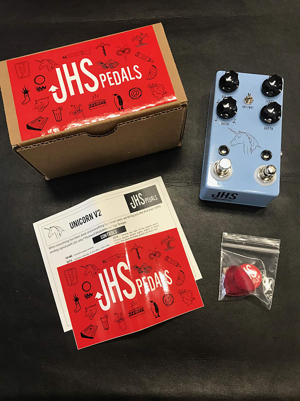 JHS Unicorn V2 Uni Vibe Pedal New! Reverb