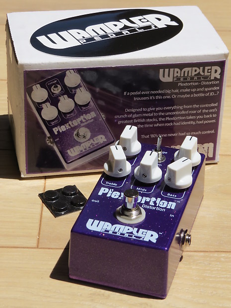 Wampler Plextortion Distortion Pedal - Near Mint in Box | Reverb