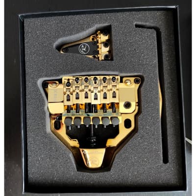 Gold Original Floyd Rose Surface-mounting FRX Tremolo System image 11
