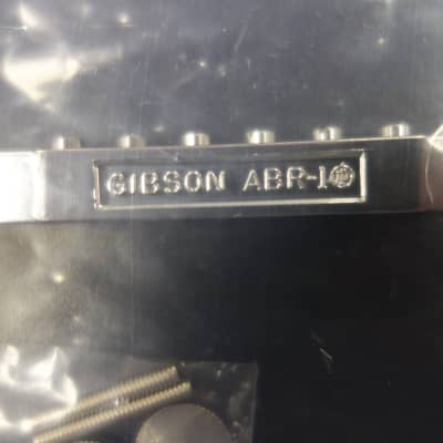Gibson PBBR-059 Historic Spec Non-wire ABR-1 Bridge (Nickel) image 1