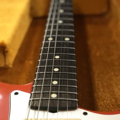 Fender  Stratocaster relic messe Yuriy Shishkov Masterbuilt 1960 Red image 4