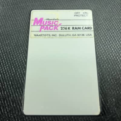 Maartists Music Pack 256k Ram Memory Card For Roland D50 D550 “New Battery” + 64 nice sounds