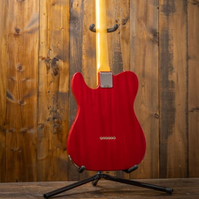 Fender American Vintage II 1963 Telecaster, Rosewood Fingerboard - Crimson Red Transparent image 4