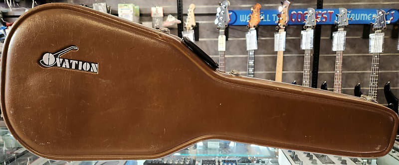 Ovation Deep Bowl Molded Guitar Case 1970s-1980s