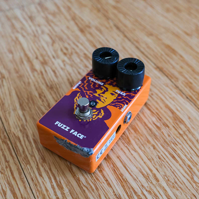 Dunlop Jimi Hendrix Fuzz Face JH-1 Blue BC108 Silicon Pedal