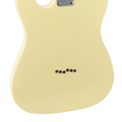 SX 25 1/2" Scale Furrian RN Alder SSS VWH Vintage White Electric Guitar with 3 Single Coil Pickups image 3
