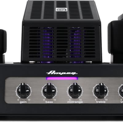 Ampeg PF-20T Portaflex 20-Watt Tube Bass Amp Head | Reverb