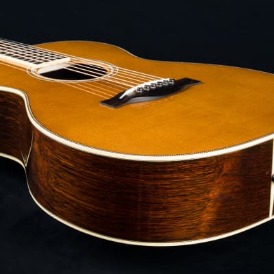 Santa Cruz 1934 OM Brazilian Rosewood and Adirondack Spruce with Wide Nut and Torch Inlay NEW image 14