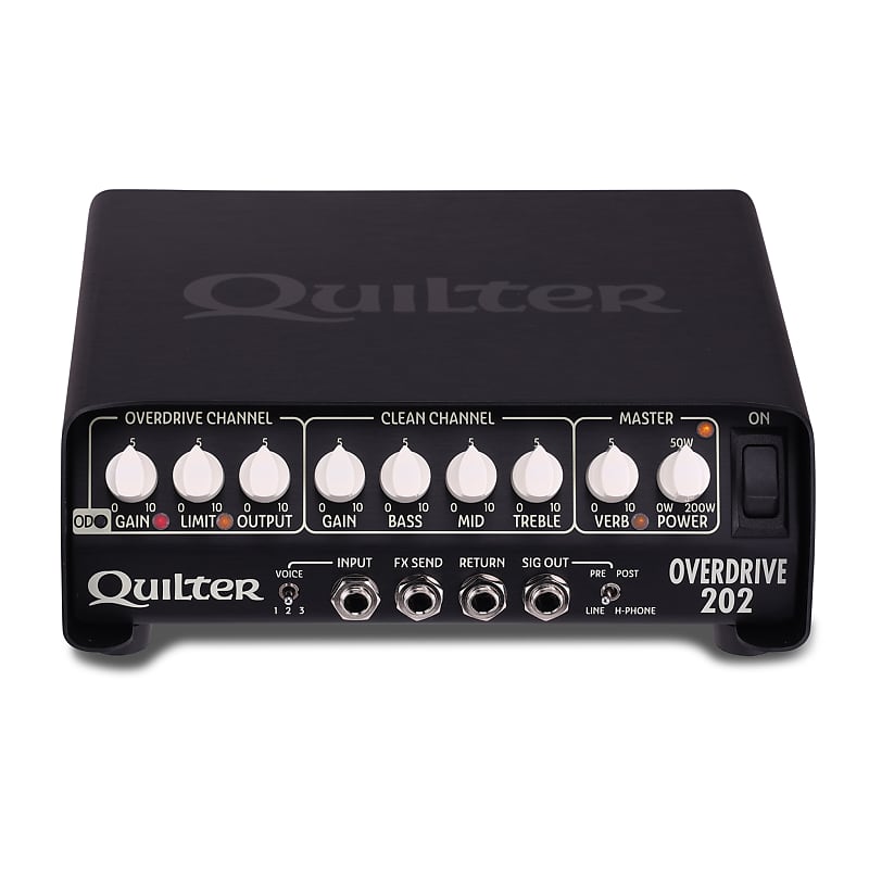 Quilter Overdrive 202 200W 2-Channel Guitar Amplifier Head