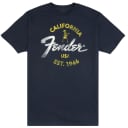 Fender Guitars & Amps Baja Blue T-Shirt, S Small