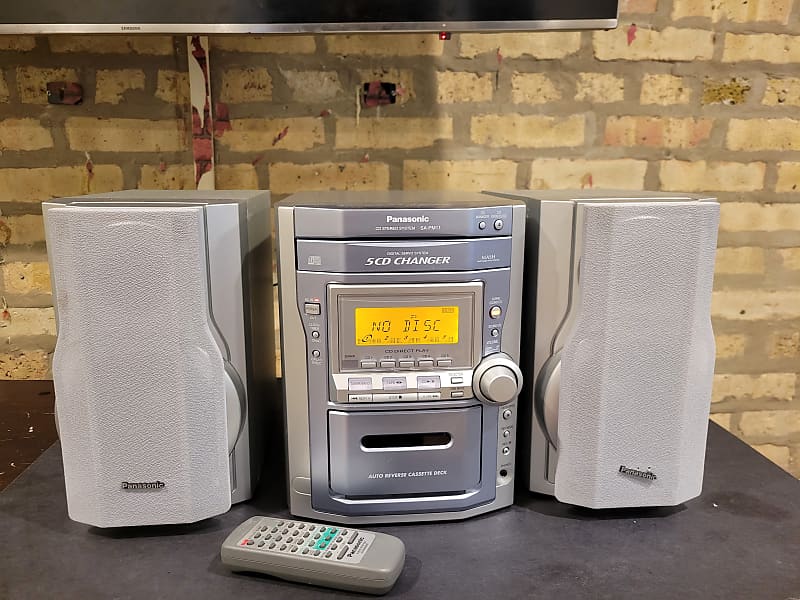 スピーカー・ウーファー Panasonic 5CD CHANGER Panasonic - パナソニック「5CDチェンジャー」高音質 CDコンポの