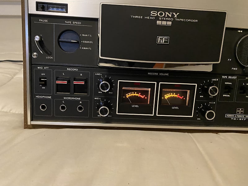 Sony TC-755 Three Head Reel-to-Reel Tape Recorder - Serviced, Repaired,  Working!