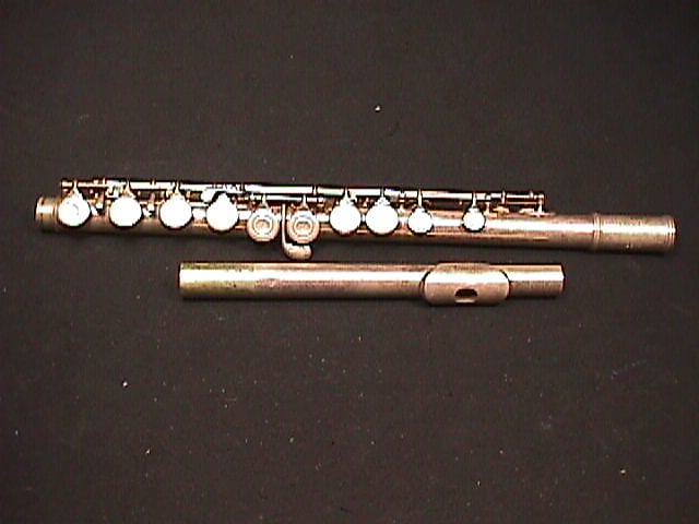 Artley Model 18-0 Silver Platted Flute as-is   13 F image 1
