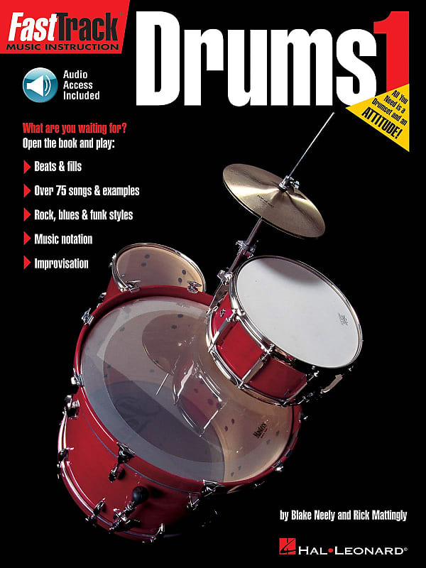 FastTrack Drum Method -Book 1 by Blake Neely and Rick Mattingly image 1