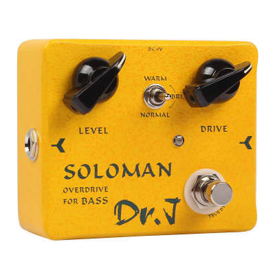 NEW Dr. J D52 SOLOMAN Bass Overdrive Pedal image 1