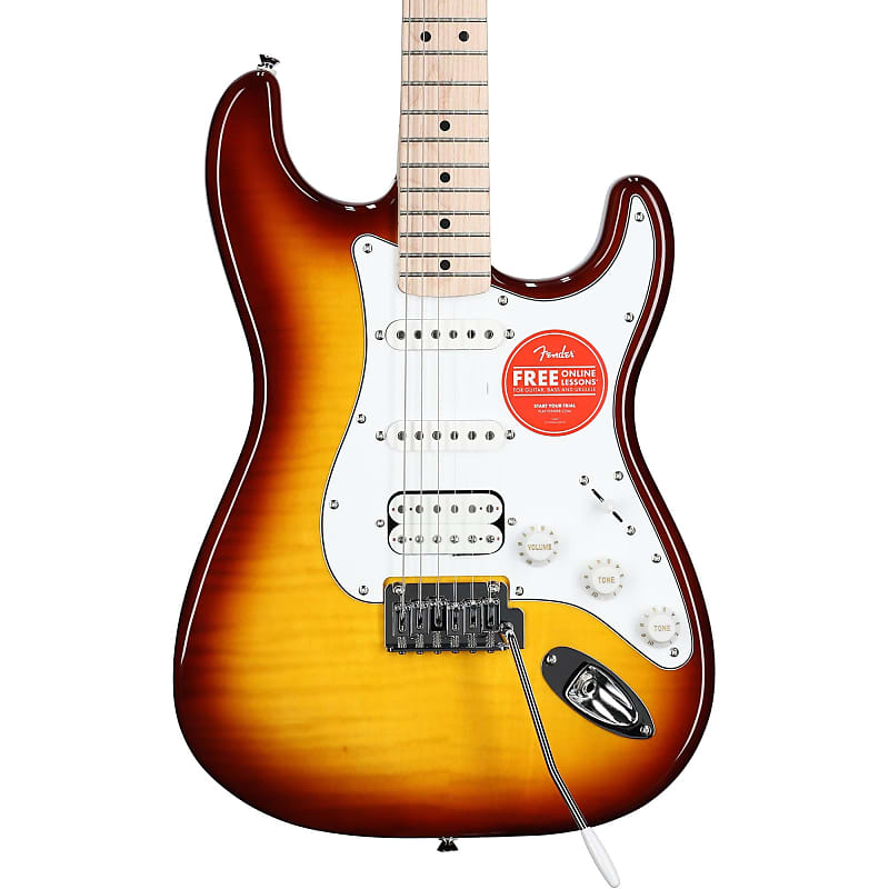 Squier Affinity Stratocaster FMT HSS Electric Guitar, Maple